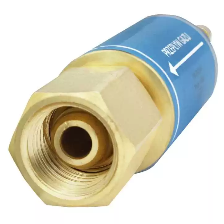 Bezpiecznik przypalnikowy tlen 6mm Bezpiecznik przypalnikowy tlen 6mm