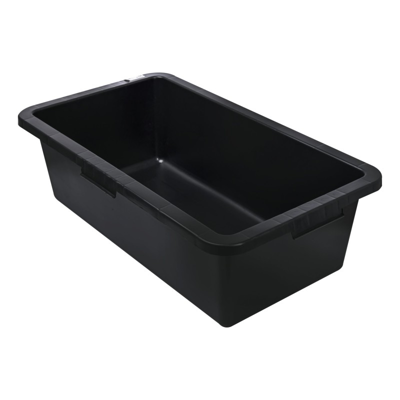 Kastra budowlana 40l, prostokątna, czarna Kastra budowlana 40l, prostokątna, czarna