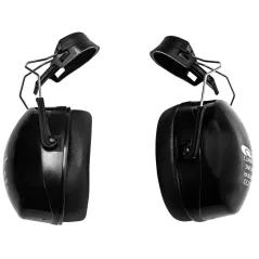 Kask ochronny – zestaw słuchawki, przyłbica poliwęglanowa