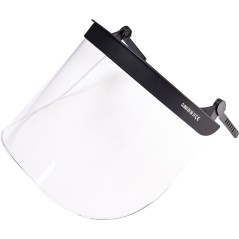 Kask ochronny – zestaw słuchawki, przyłbica poliwęglanowa
