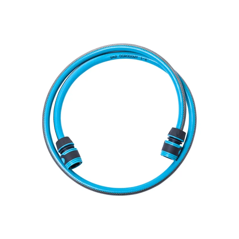 Wąż ogrodowy 1/2", 1.5 m, 2 złącza 1/2" soft grip
