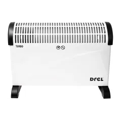 Grzejnik konwektorowy 2000W z nawiewem Turbo zakres pracy 750W / 1250W / 2000W, Termostat.