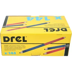 Ołówek dwukolorowy 240mm , FSC 100%, certyfikat NC-COC-062817