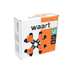 Ściski sprężynowe 90° ,4 szt.