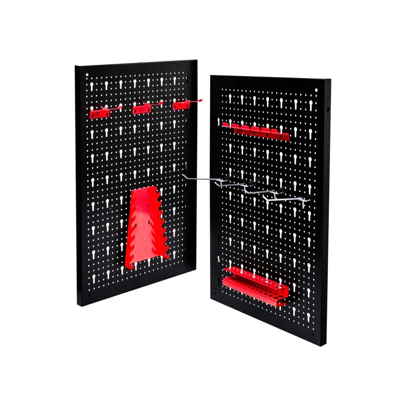 Tablica warsztatowa metalowa + 10 haków