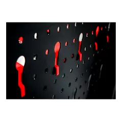 Tablica warsztatowa metalowa + 10 haków