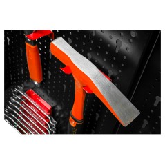 Tablica warsztatowa metalowa + 10 haków