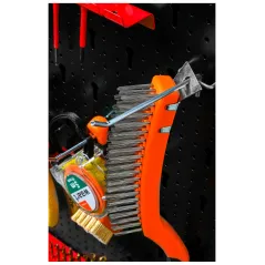 Tablica warsztatowa metalowa + 10 haków