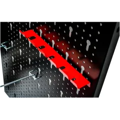 Tablica warsztatowa metalowa + 10 haków