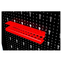 Tablica warsztatowa metalowa + 10 haków