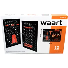 Tablica warsztatowa metalowa + 10 haków