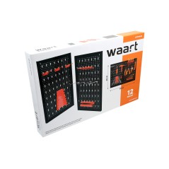 Tablica warsztatowa metalowa + 10 haków