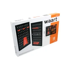 Tablica warsztatowa metalowa + 10 haków