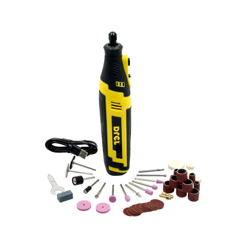 Mini szlifierka akumulatorowa 8V , walizka i 60szt akcesoriów