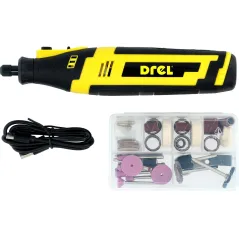 Mini szlifierka akumulatorowa 8V , walizka i 60szt akcesoriów