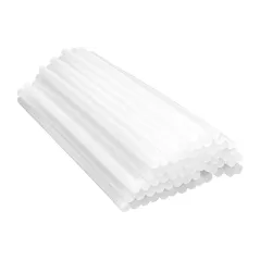 Wkłady klejowe 11.2 x 200 mm, biały- mleczny, opakowanie 1 kg
