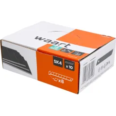 Ostrza łamane wymienne 18 mm, potrójnie ostrzone, 10 szt. 8 segmentów, SK4