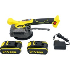 Przyssawka wibracyjna do poziomowania płytek, 130mm, 2x21V