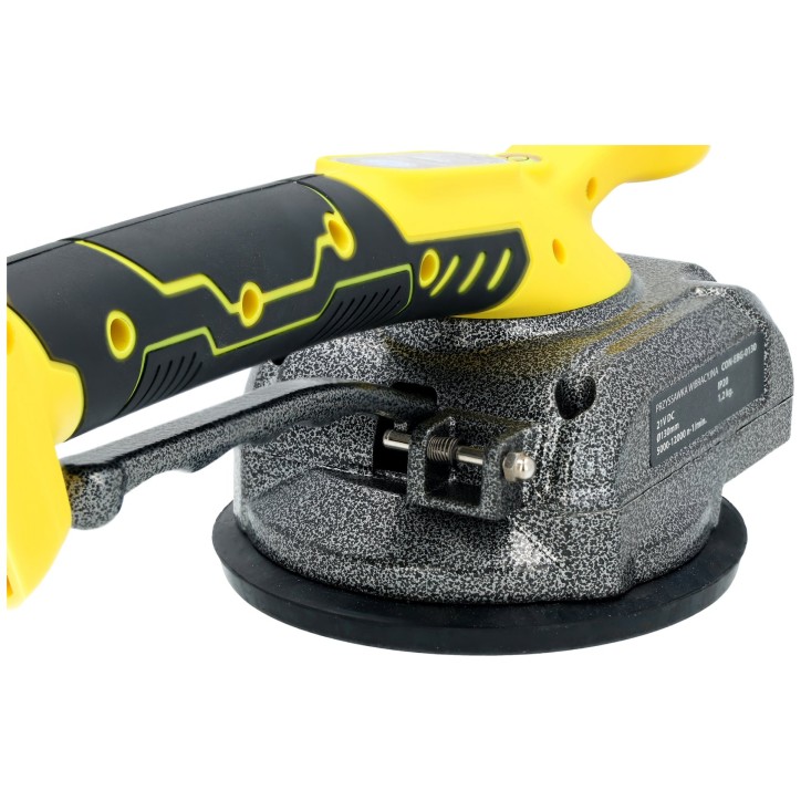 Przyssawka wibracyjna do poziomowania płytek, 130mm, 2x21V