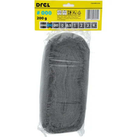 Wełna stalowa P000, 200 g