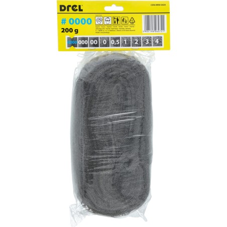 Wełna stalowa P0000, 200 g