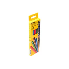 Wkłady klejowe kolorowe, zestaw, 11.2 mm x 200 mm, mix, 5 szt