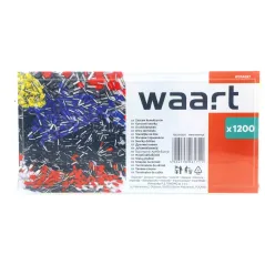 Zestaw konektorów, złączy z koszulką, plastikowe pudełko,1200szt