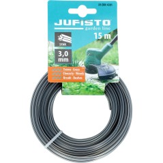 Żyłka do podkaszarki, gwiazdka, wzmacniana, 3,0 mm, długość 15 m