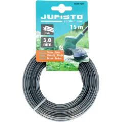 Żyłka do podkaszarki, gwiazdka, wzmacniana, 3,0 mm, długość 15 m