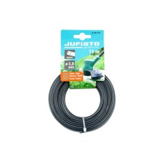 Żyłka do podkaszarki, okrągła, wzmacniana, 3,0 mm, długość 15 m