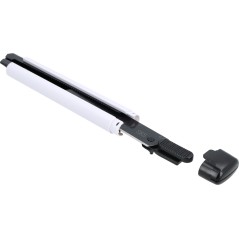 Nóż z ostrzem łamanym 18 mm,korpus ABS, metalowa prowadnica, ostrze SK5 czarne x3