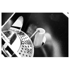 Kuchenka turystyczna z zapłonem piezo, na kartusz 190 g, stal nierdzewna