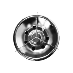 Kuchenka turystyczna z zapłonem piezo, na kartusz 190 g, stal nierdzewna