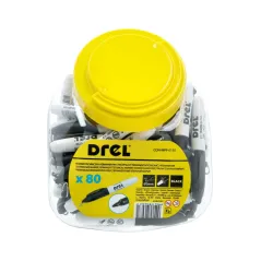 Mini marker permanentny, czarny, 2.0 mm, końcówka okrągła