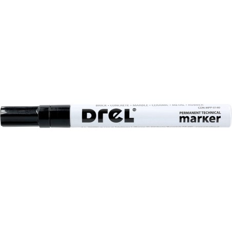 Marker olejowy czarny, 2.5 mm, końcówka okrągła