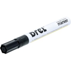 Marker olejowy czarny, 2.5 mm, końcówka okrągła