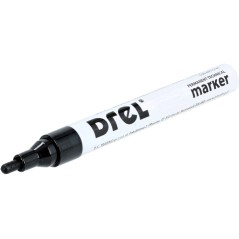 Marker olejowy czarny, 2.5 mm, końcówka okrągła