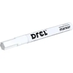 Marker olejowy biały, 2.5 mm, końcówka okrągła