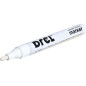 Marker olejowy biały, 2.5 mm, końcówka okrągła Marker olejowy biały, 2.5 mm, końcówka okrągła