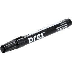 Marker permanentny czarny, 2.5 mm, końcówka okrągła