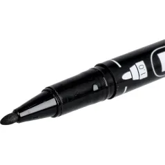 Zestaw markerów permanetnych czarnych, 2.5 mm, 0.5-1.0 mm, okrągła końcówka, 2 szt.