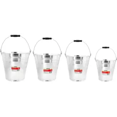 Wiadro metalowe 15L, ocynkowane