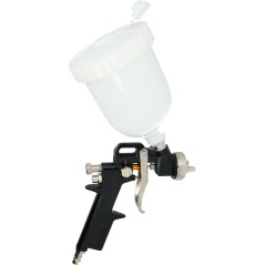 Pistolet lakierniczy górny zbiornik 0,6L , dysza 1.5mm, Plastikowy zbiornik