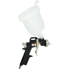 Pistolet lakierniczy górny zbiornik 0,6L , dysza 1.5mm, Plastikowy zbiornik