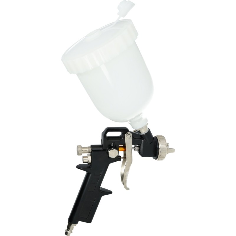 Pistolet lakierniczy górny zbiornik 0,6L , dysza 1.5mm, Plastikowy zbiornik Pistolet lakierniczy górny zbiornik 0,6L , dysza 1.5mm, Plastikowy zbiornik