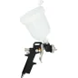 Pistolet lakierniczy górny zbiornik 0,6L , dysza 1.5mm, Plastikowy zbiornik Pistolet lakierniczy górny zbiornik 0,6L , dysza 1.5mm, Plastikowy zbiornik