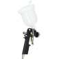 Pistolet lakierniczy górny zbiornik 0,6L , dysza 1.5mm, Plastikowy zbiornik Pistolet lakierniczy górny zbiornik 0,6L , dysza 1.5mm, Plastikowy zbiornik