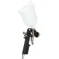 Pistolet lakierniczy górny zbiornik 0,6L , dysza 1.5mm, Plastikowy zbiornik Pistolet lakierniczy górny zbiornik 0,6L , dysza 1.5mm, Plastikowy zbiornik