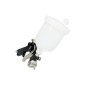 Pistolet lakierniczy górny zbiornik 0,6L , dysza 1.5mm, Plastikowy zbiornik Pistolet lakierniczy górny zbiornik 0,6L , dysza 1.5mm, Plastikowy zbiornik