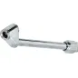 Pistolet do pompowania z manometrem, wąż metalową przedłużką oraz końcówkąL-40cm